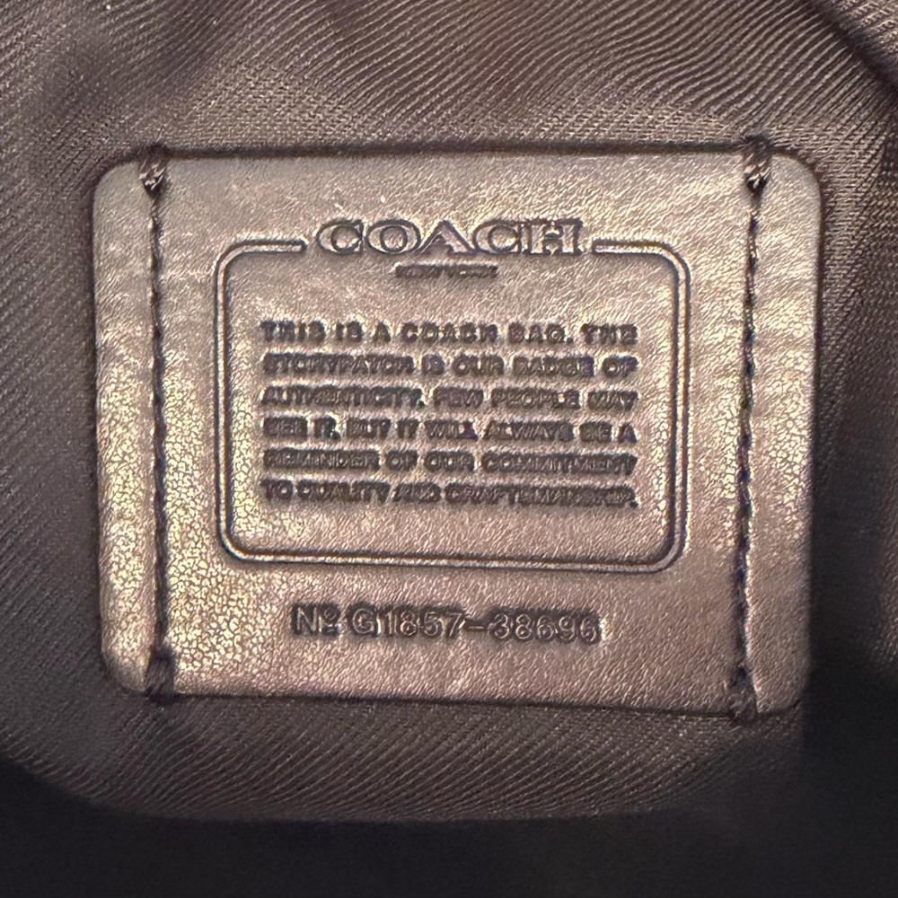 Coach Colorblock Chaise Crossbody Pebble Leather Gunmetal Hardware 38696 - Picture 9 of 16
